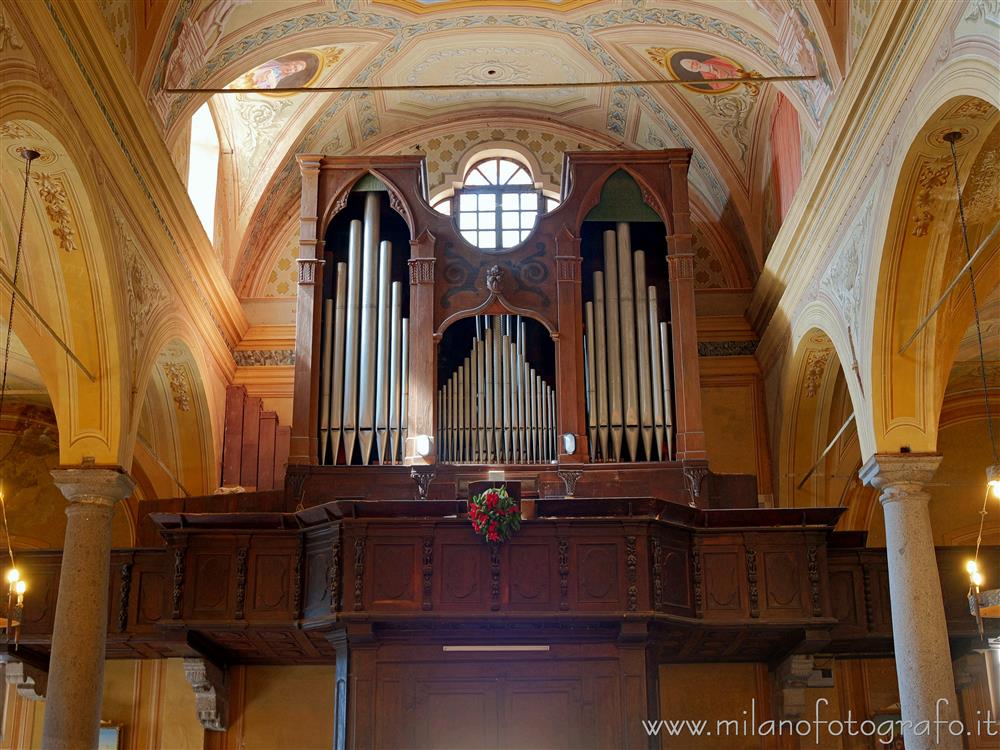 Campiglia Cervo (Biella) - Organo della Chiesa Parrocchiale dei Santi Bernardo e Giuseppe